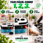 Limpiador a Vapor Portátil 2500W para Casa y Auto
