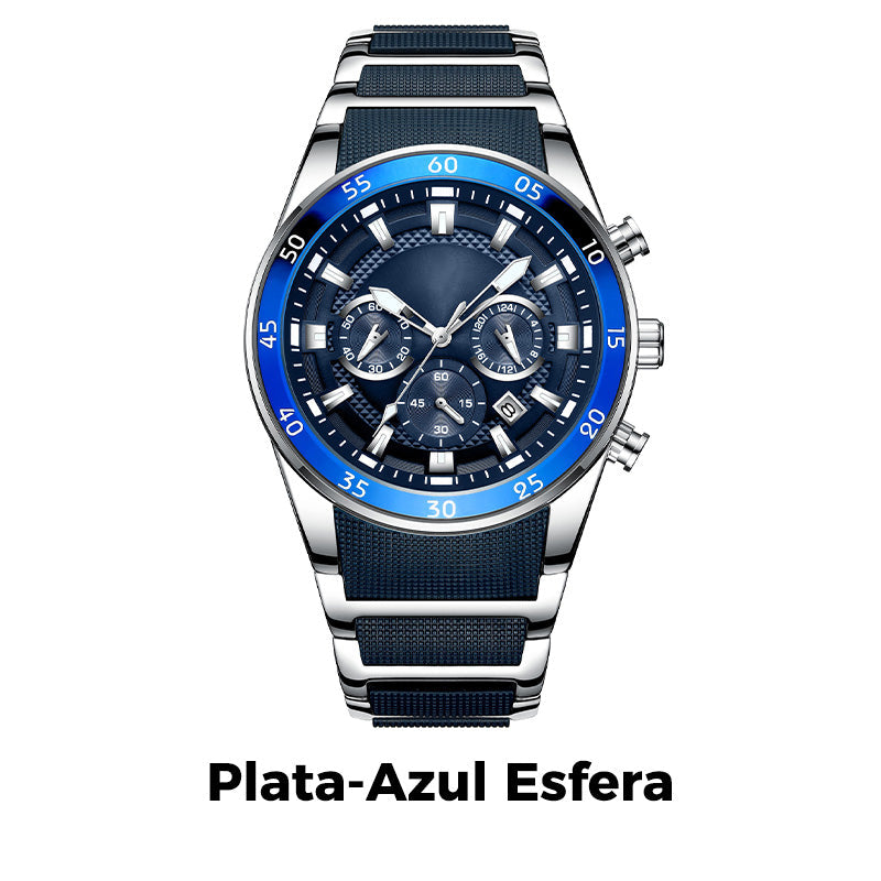 💎⌚ ¡OFERTA 50% OFF! Reloj de Cuarzo Multifuncional para Hombre – Elegante, Moderno y Resistente al Agua