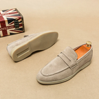 Mocasines de Ante para Hombre con Suela Ligera – Marrón, Beige o Negro