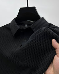 【50% DE DESCUENTO HOY】 CAMISA DE SEDA DE HIELO DE LUJO PARA HOMBRE - Compre 2 Envío gratis