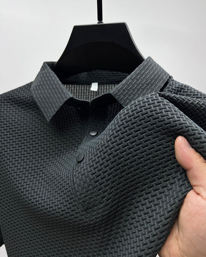 【50% DE DESCUENTO HOY】 CAMISA DE SEDA DE HIELO DE LUJO PARA HOMBRE - Compre 2 Envío gratis
