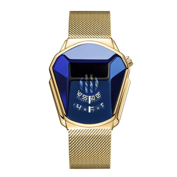 Reloj de pulsera para hombre Tecnología de acero inoxidable Reloj de cuarzo de moda（Compra 2 envío gratis））