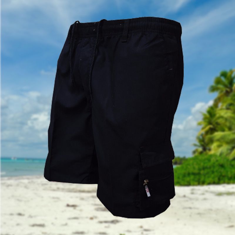 Pantalones cortos cargo de senderismo para hombre