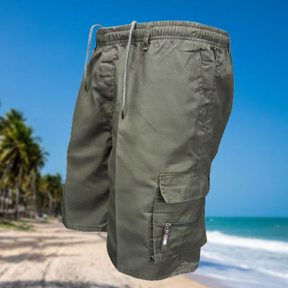 Pantalones cortos cargo de senderismo para hombre