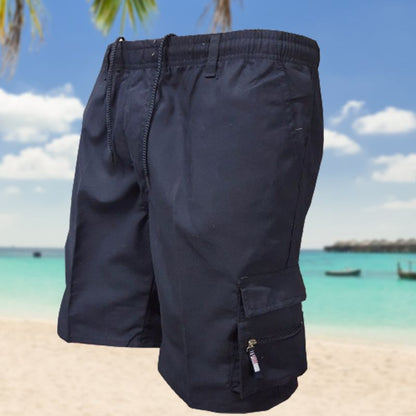 Pantalones cortos cargo de senderismo para hombre
