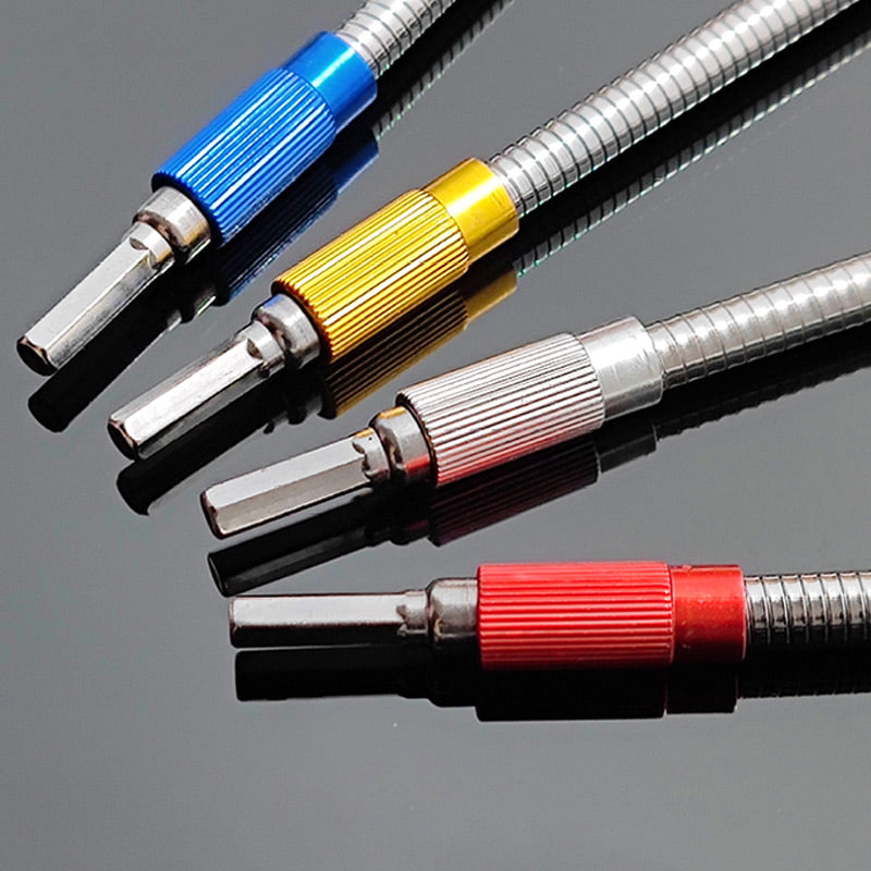 🔥Compra 1 y obten 1 gratis🔥Portapuntas de extensión universal flexible de metal con vástago hexagonal