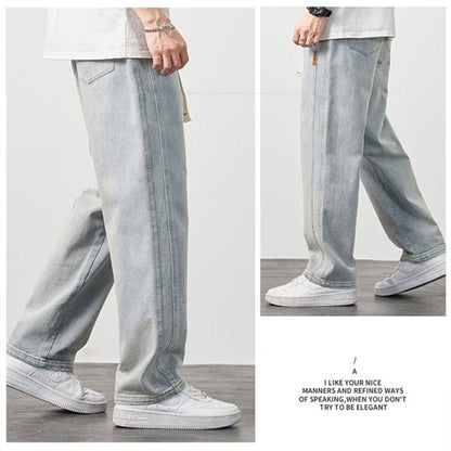 ⏰ ¡Ahora con un 50 % de descuento!💥⏳OFERTA ESPECIAL🎁Vaqueros rectos holgados para hombre👖💥