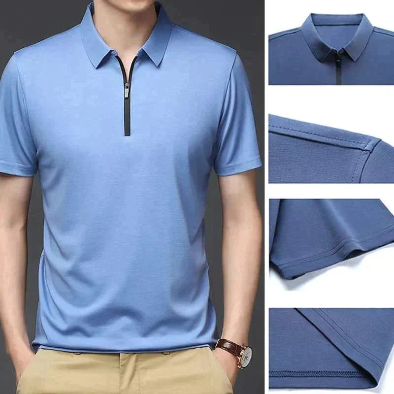 Camisa de seda de moda para hombres