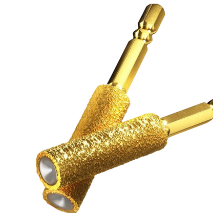 ⏰🔥 ¡50% OFF por Tiempo Limitado! 🔧 Broca Diamantada 2 en 1 para Perforación en Seco – Corta y Perfora con Máxima Precisión 💎