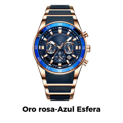 💎⌚ ¡OFERTA 50% OFF! Reloj de Cuarzo Multifuncional para Hombre – Elegante, Moderno y Resistente al Agua