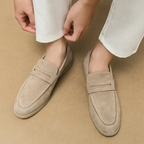 Mocasines de Ante para Hombre con Suela Ligera – Marrón, Beige o Negro