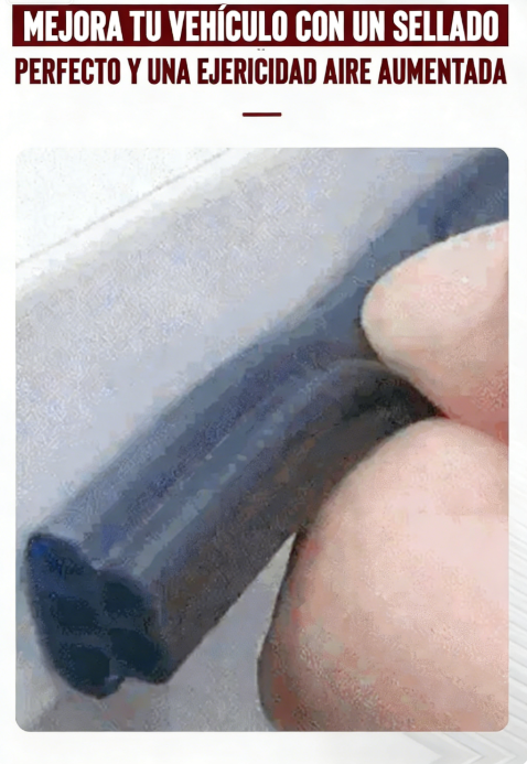 🚗✨ Tira de Sellado Automotriz de 5 Orificios – A Prueba de Polvo y Absorción de Impactos para una Protección Óptima 🛡️💥