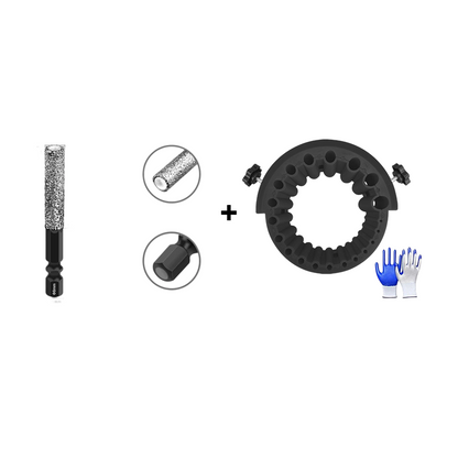 ⏰🔥 ¡50% OFF por Tiempo Limitado! 🔧 Broca Diamantada 2 en 1 para Perforación en Seco – Corta y Perfora con Máxima Precisión 💎