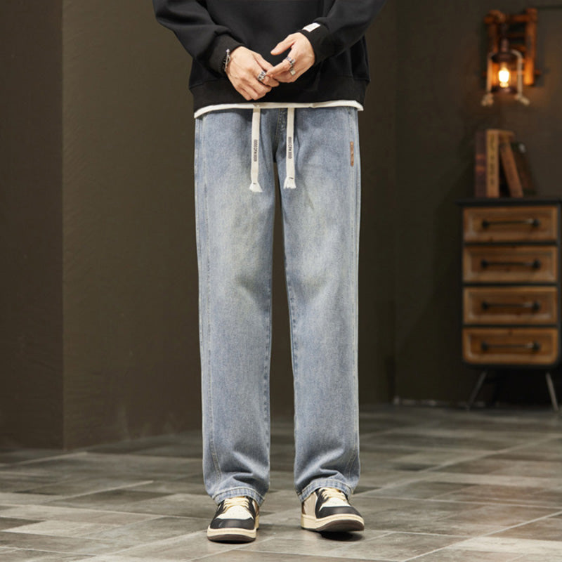 ⏰ ¡Ahora con un 50 % de descuento!💥⏳OFERTA ESPECIAL🎁Vaqueros rectos holgados para hombre👖💥