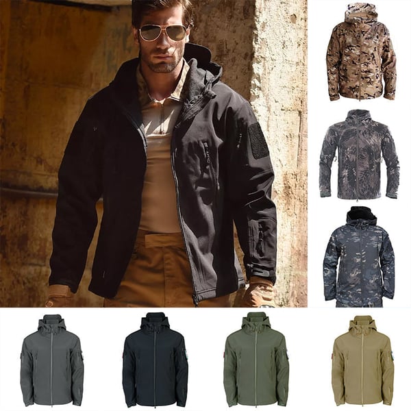🌧️ ¡50% MENOS! | Chamarra Outdoor para Hombre Resistente al Agua