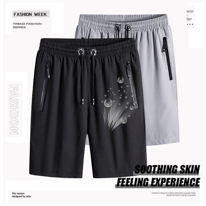 🔥Nueva actualización🔥Pantalones cortos deportivos informales de algodón mercerizado de alta calidad para hombres 【 50% OFF 】