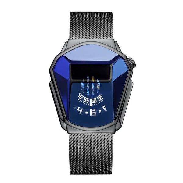 Reloj de pulsera para hombre Tecnología de acero inoxidable Reloj de cuarzo de moda（Compra 2 envío gratis））