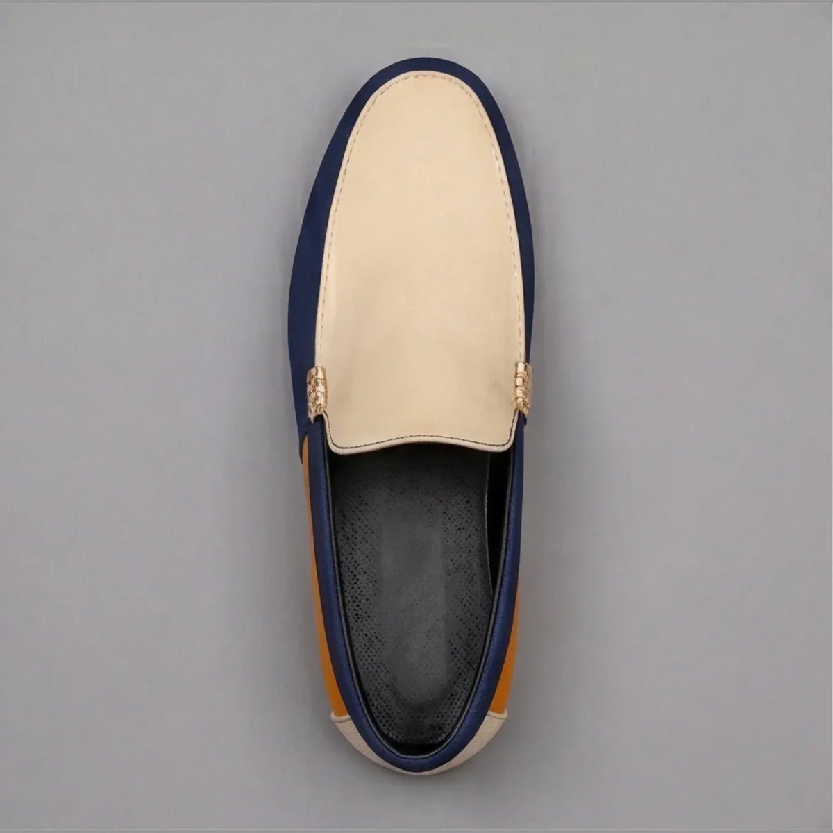 Mocasines de Lona para Hombre Estilo Patchwork
