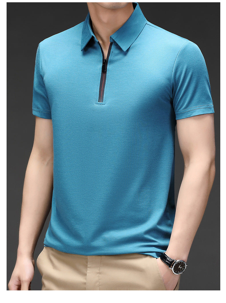 Camisa de seda de moda para hombres