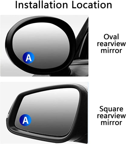 Espejo de punto ciego para automóvil (1 PAR)