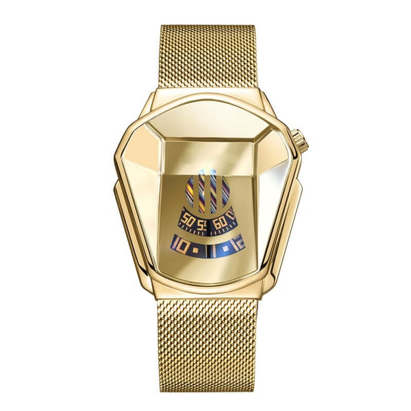Reloj de pulsera para hombre Tecnología de acero inoxidable Reloj de cuarzo de moda（Compra 2 envío gratis））