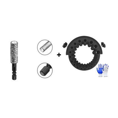 ⏰🔥 ¡50% OFF por Tiempo Limitado! 🔧 Broca Diamantada 2 en 1 para Perforación en Seco – Corta y Perfora con Máxima Precisión 💎