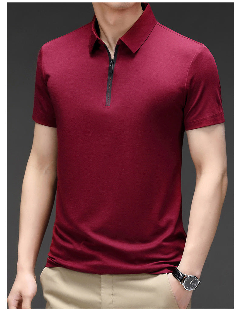Camisa de seda de moda para hombres