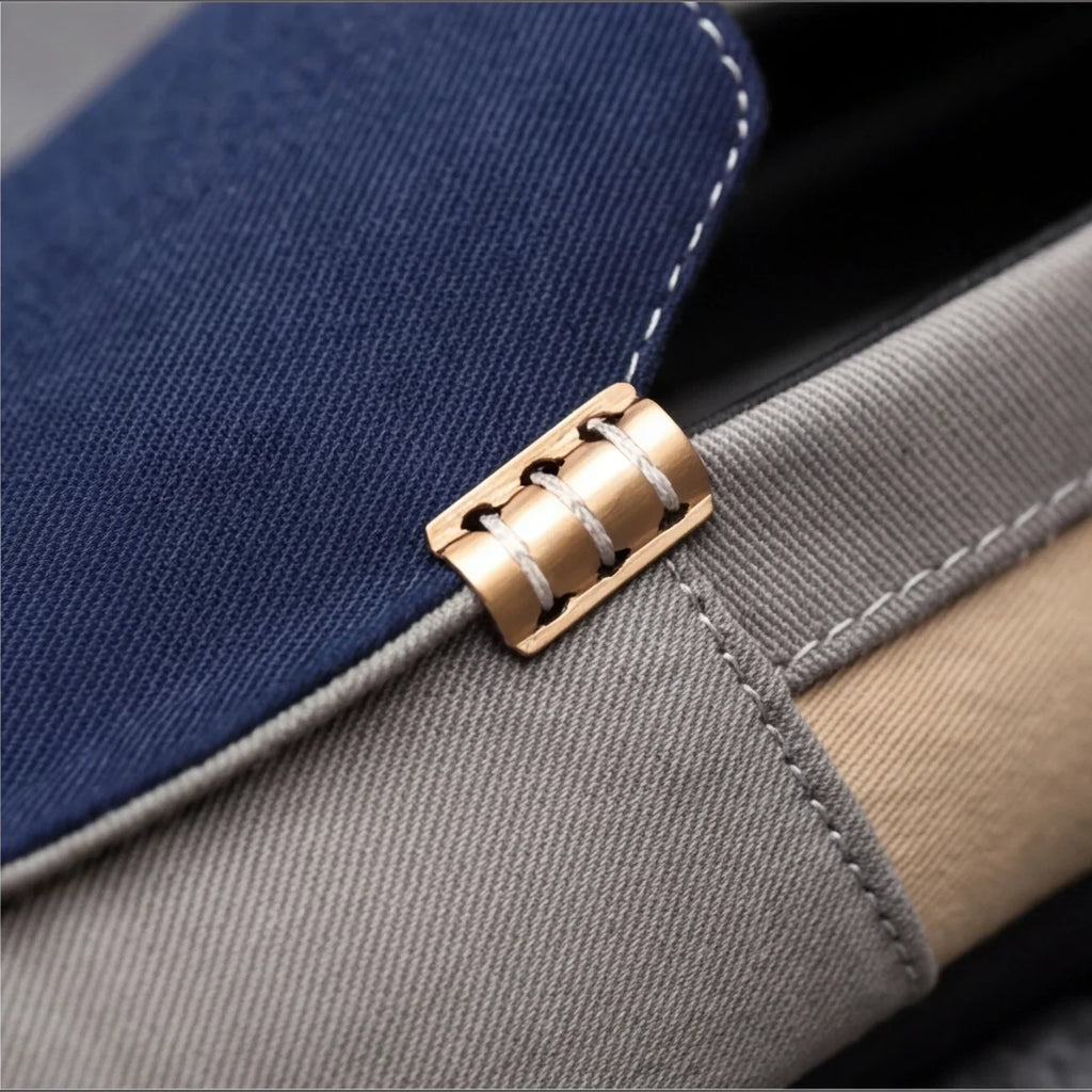 Mocasines de Lona para Hombre Estilo Patchwork
