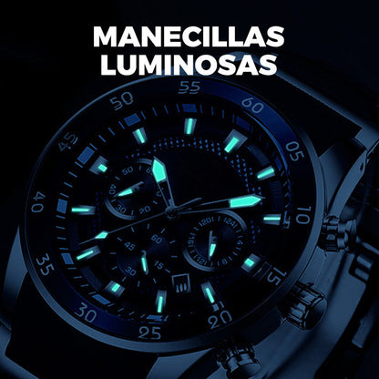 💎⌚ ¡OFERTA 50% OFF! Reloj de Cuarzo Multifuncional para Hombre – Elegante, Moderno y Resistente al Agua