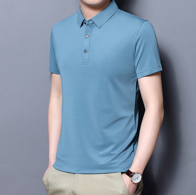 Camisa de seda de moda para hombres (35% de descuento)