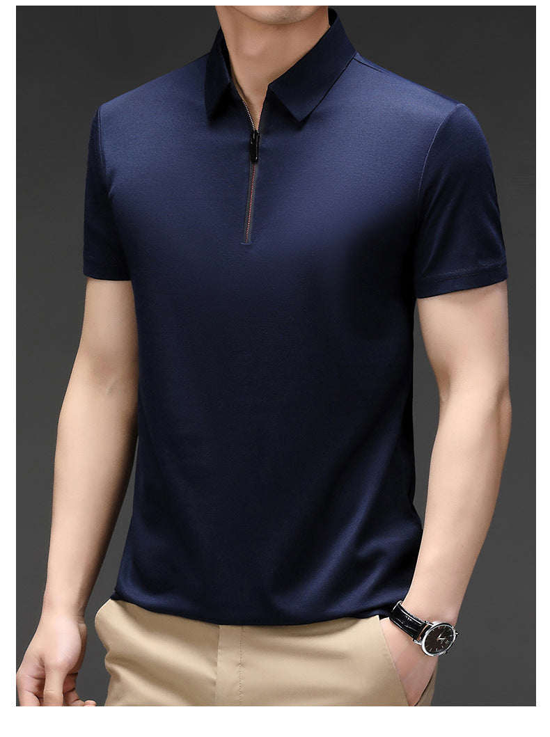 Camisa de seda de moda para hombres