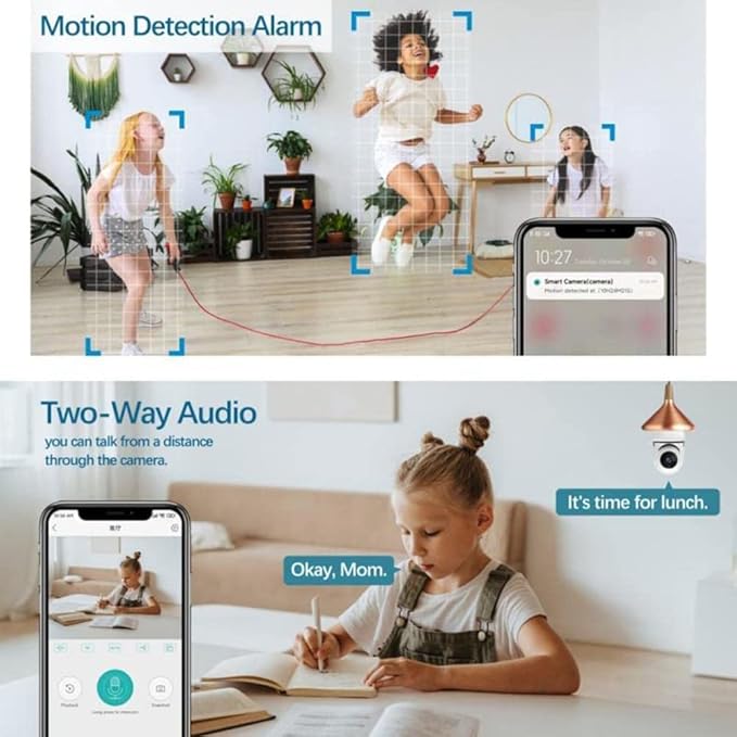 Camara  Robótica Roboluz - Tu hogar más protegido