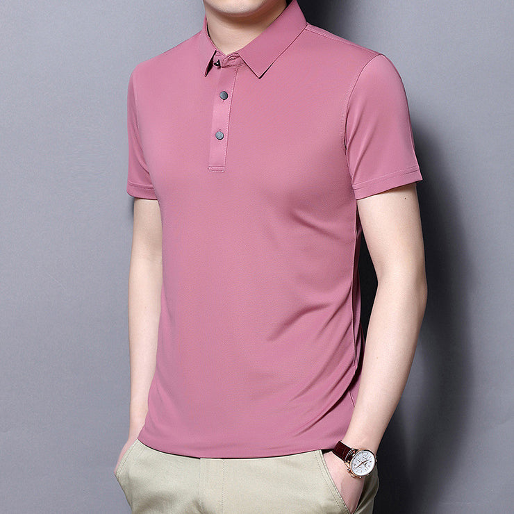 Camisa de seda de moda para hombres (35% de descuento)