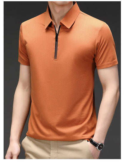 Camisa de seda de moda para hombres