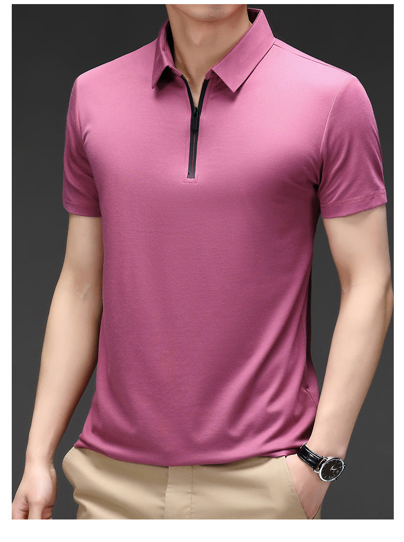 Camisa de seda de moda para hombres
