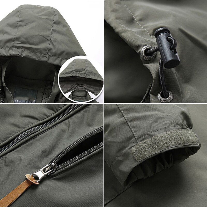 【50% OFF 】Chaqueta impermeable para hombre