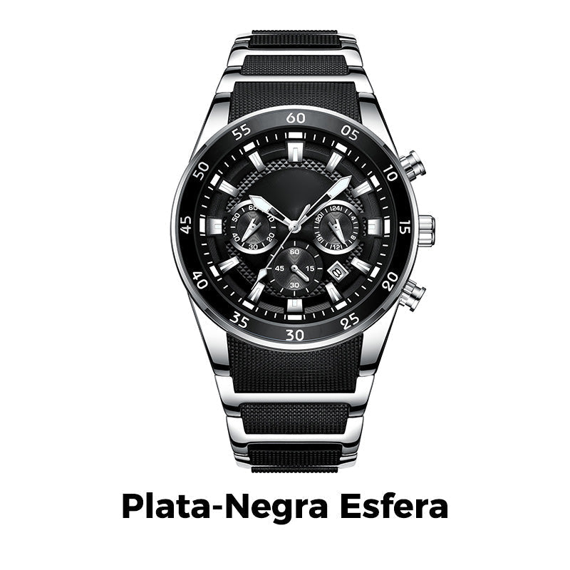 💎⌚ ¡OFERTA 50% OFF! Reloj de Cuarzo Multifuncional para Hombre – Elegante, Moderno y Resistente al Agua