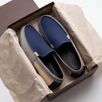 Mocasines de Lona para Hombre Estilo Patchwork