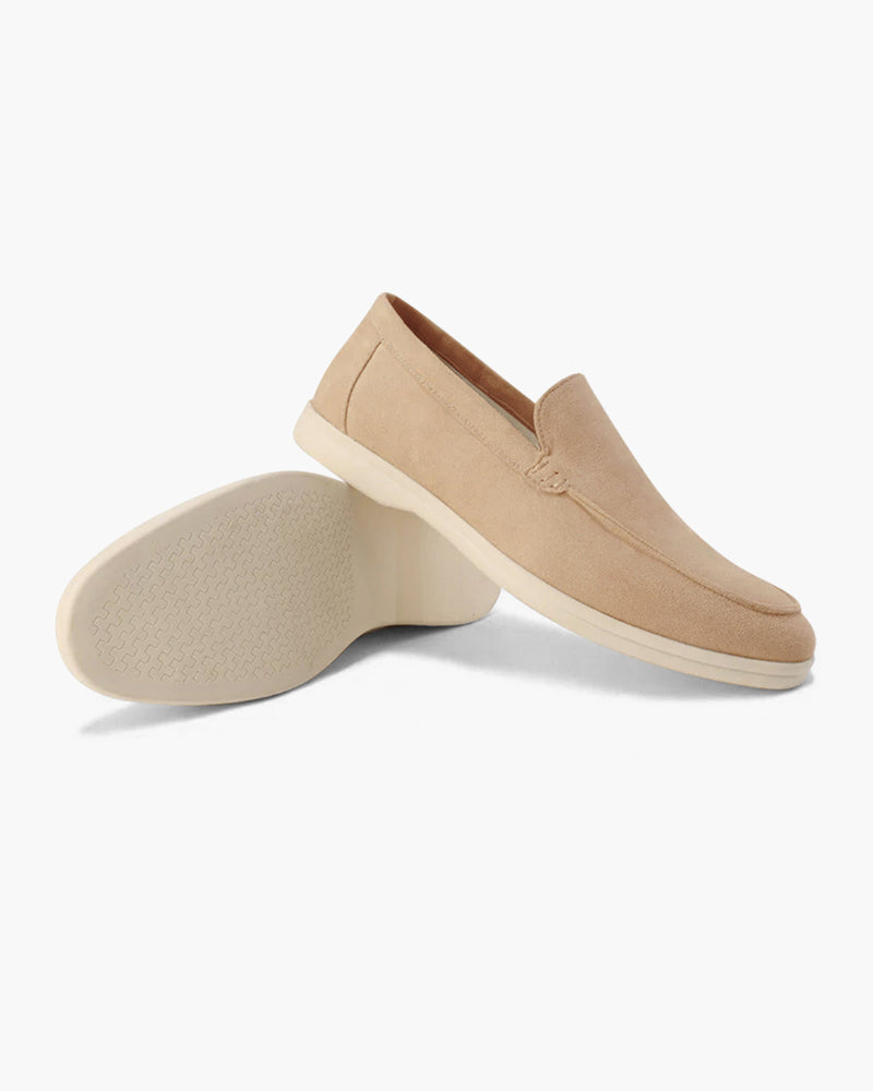 Mocasines de Gamuza para Hombre con Plantilla de Apoyo