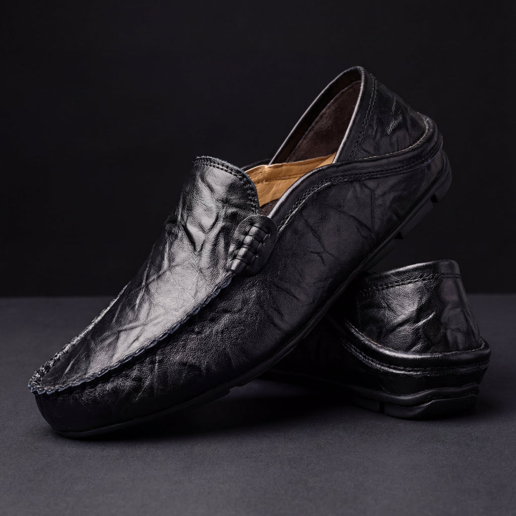 Mocasines de Piel para Hombre sin Agujetas – 5 Colores