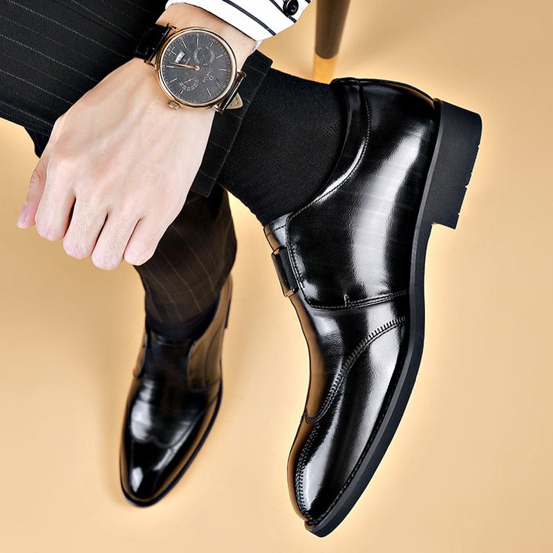2025 nuevos zapatos casuales de cuero para hombres (adecuados para muchas ocasiones) 🔥Compra 2 piezas y envío gratis🔥