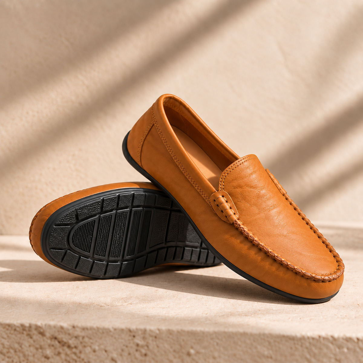 Mocasines de Piel para Hombre sin Agujetas – 5 Colores