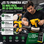 Pulidora para Auto 700W con 6 Velocidades y Accesorios