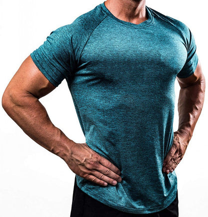 🔥2023 nuevo 🔥 Camiseta deportiva para correr de secado rápido y alta elasticidad para hombre, mangas cortas deportivas (compre 2 piezas con envío gratis)
