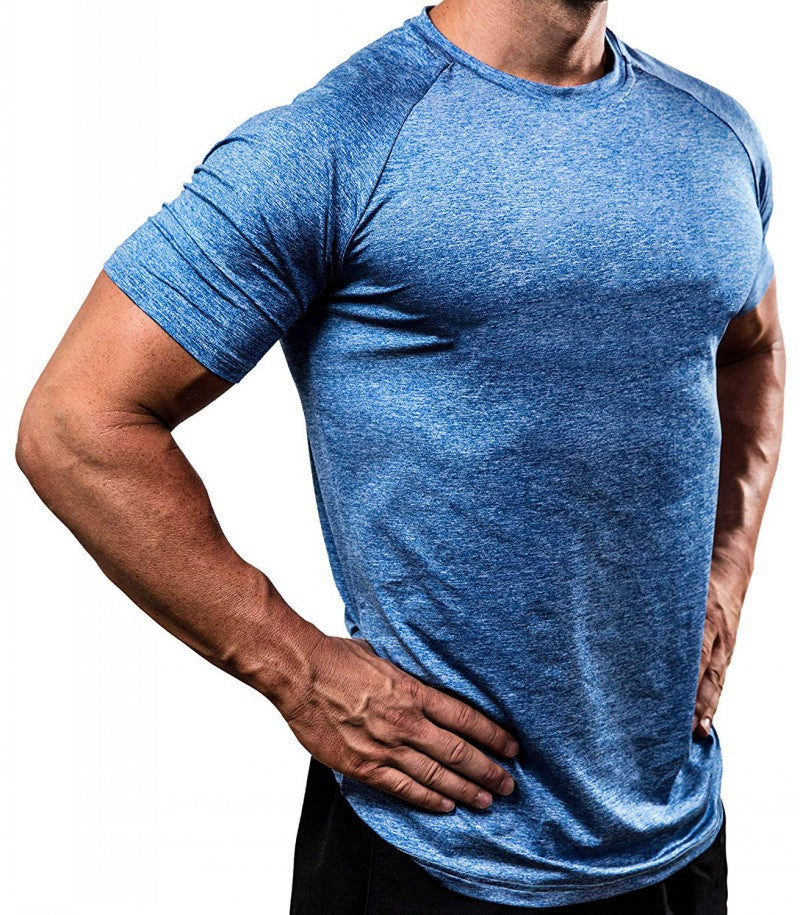 🔥2023 nuevo 🔥 Camiseta deportiva para correr de secado rápido y alta elasticidad para hombre, mangas cortas deportivas (compre 2 piezas con envío gratis)