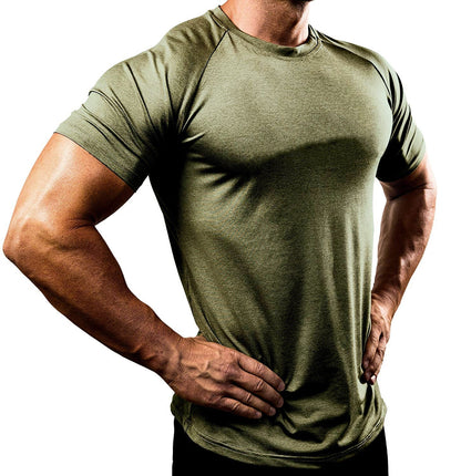🔥2023 nuevo 🔥 Camiseta deportiva para correr de secado rápido y alta elasticidad para hombre, mangas cortas deportivas (compre 2 piezas con envío gratis)
