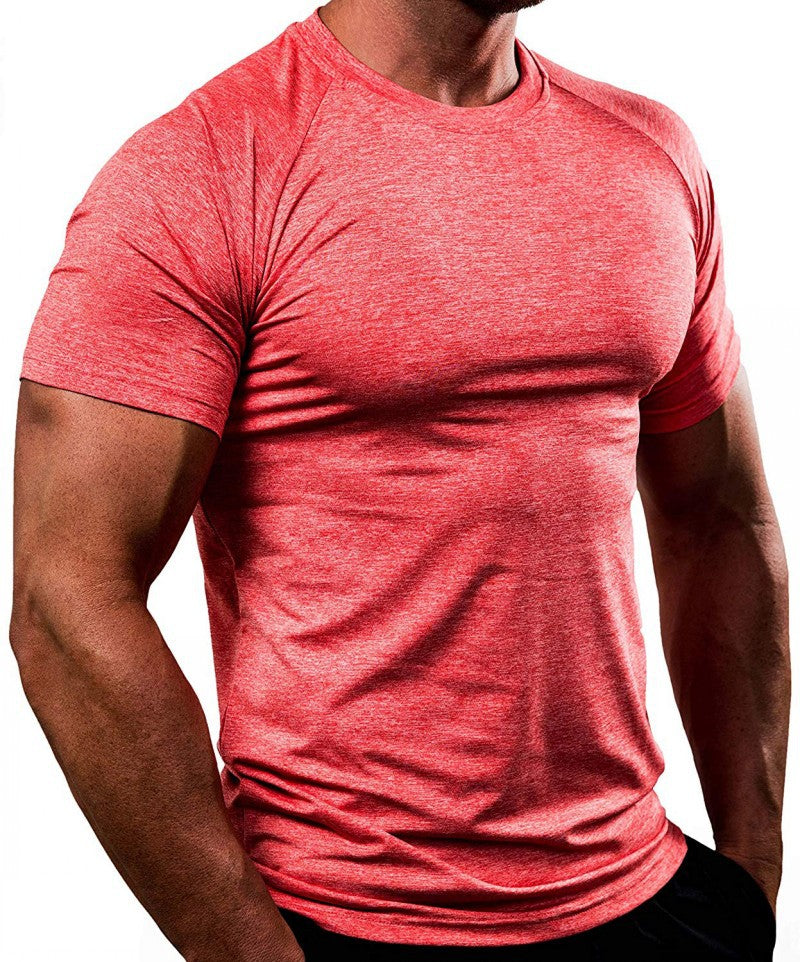 🔥2023 nuevo 🔥 Camiseta deportiva para correr de secado rápido y alta elasticidad para hombre, mangas cortas deportivas (compre 2 piezas con envío gratis)