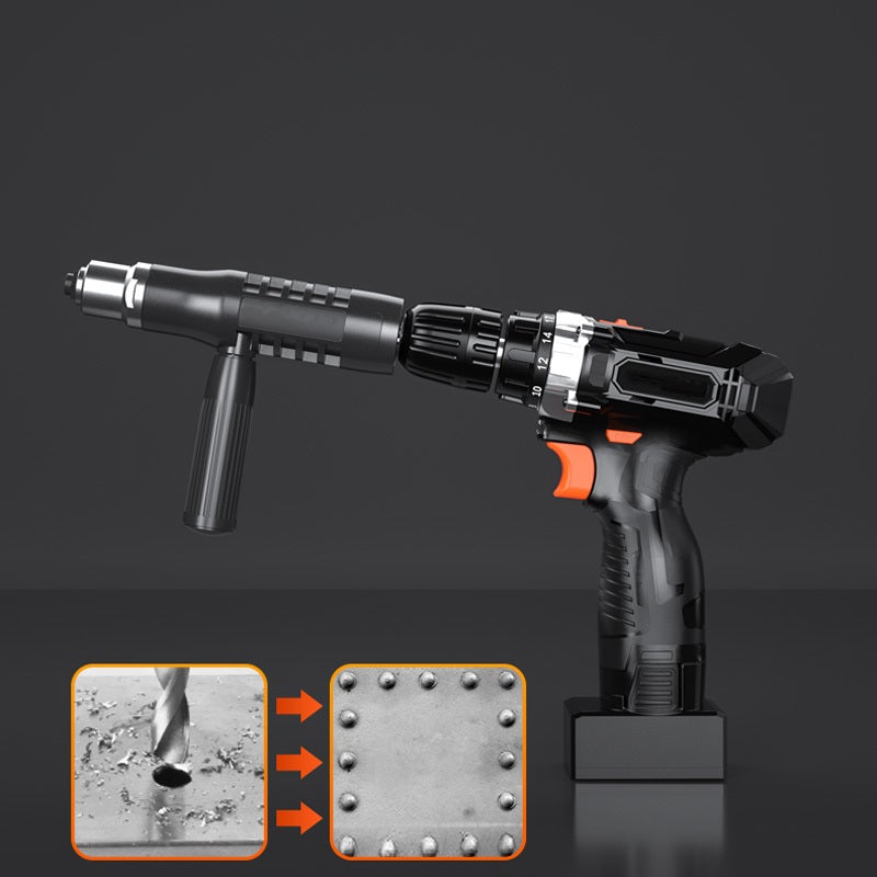 Adaptador Remachador para Taladro con 4 Boquillas - vista 2