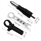 Adaptador Remachador para Taladro con 4 Boquillas - vista 3