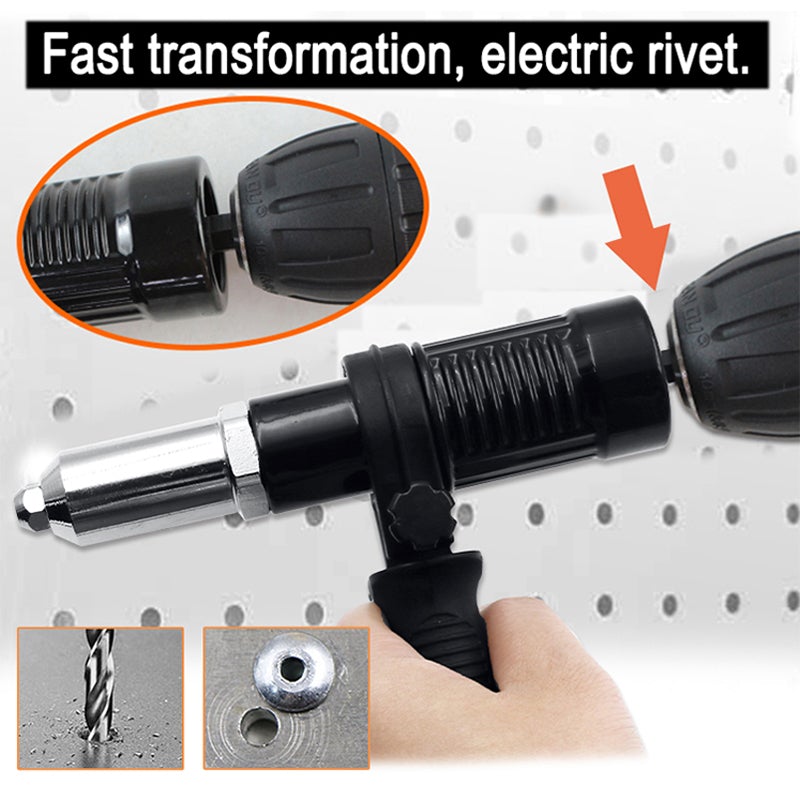 Adaptador Remachador para Taladro con 4 Boquillas - vista 5
